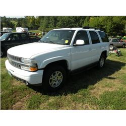 2006 Chev Tahoe, County Owned SN#-1GNEK13Z76R102570