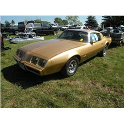 1980 Pontiac Firebird SN#-2S87WAL134672