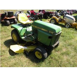 1989? John Deere 318, runs but uses oil
