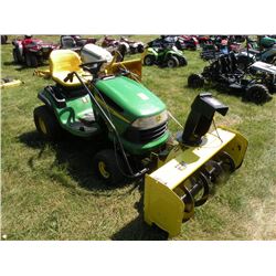 2008 John Deere LA135 w/deck & snowblower