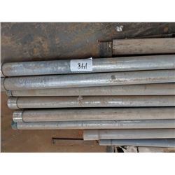 (4) PALLETTS OF ALUMINUM PIPE