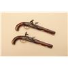 Image 1 : 18GV-12 PAIR OF 18TH CENTURY FLINTLOCK PISTOLS