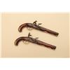Image 2 : 18GV-12 PAIR OF 18TH CENTURY FLINTLOCK PISTOLS