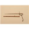 Image 1 : 18KO-42 SPANISH AMERICAN WAR ERA MINIATURE SWORD