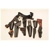 Image 1 : 18KN-2 LOT OF LEATHER GEAR, HOLSTERS, SLINGS, ETC.