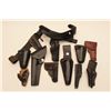 Image 2 : 18KN-2 LOT OF LEATHER GEAR, HOLSTERS, SLINGS, ETC.