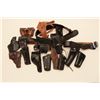 Image 1 : 18KN-7 LEATHER LOT  HOLSTERS, AMMO POUCHES, ETC.
