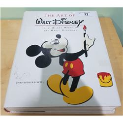 THE ART OF WALT DISNEY LARGE HARD COVER BOOK