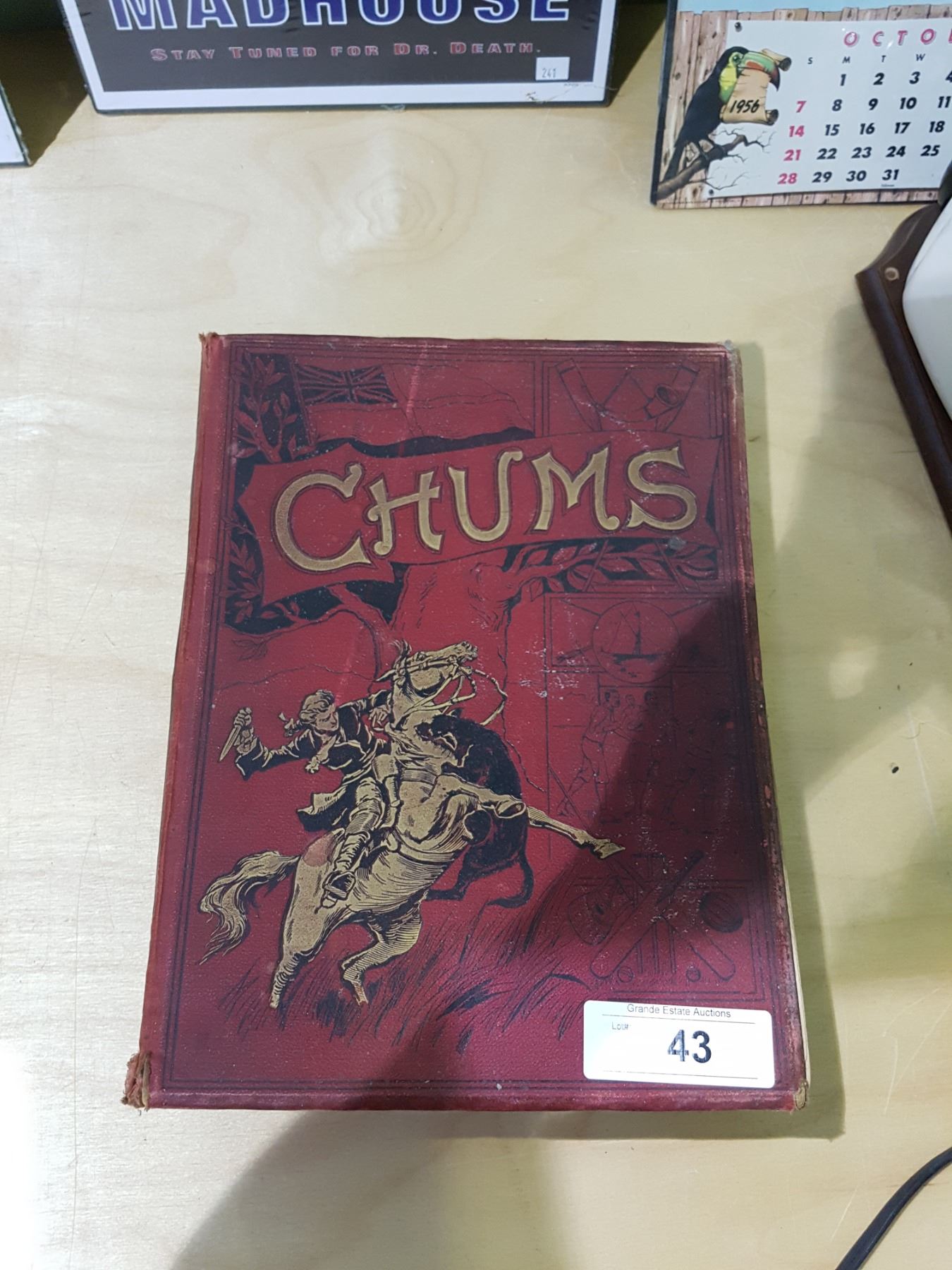 1906 CHUMS BOOK FOR BOY
