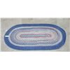Image 1 : OVAL RUG BLUE