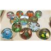 Image 1 : 12 ART GLASS PAPERWEIGHTS