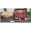 Image 1 : 2 VINTAGE TRAVEL VANITY SETS