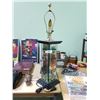 Image 1 : VINTAGE STAINED GLASS TABLE LAMP
