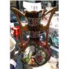 Image 1 : VINTAGE HAND PAINTED BELGIUM PORCELAIN VASE