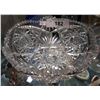Image 1 : BRILLIANT CUT CRYSTAL BOWL