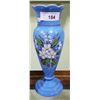 Image 1 : VICTORIAN HAND PAINTED BRISTOL GLASS VASE