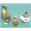 Image 1 : SET 3 BRASS PENGUINS