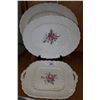 Image 1 : 3 SERVING PCS VINTAGE COPELAND SPODE "BILLINGSLEY ROSE"