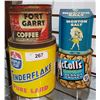Image 1 : LOT OF 4 VINTAGE COLLECTIBLE TINS