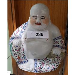 ASIAN PORCELAIN BUDDHA