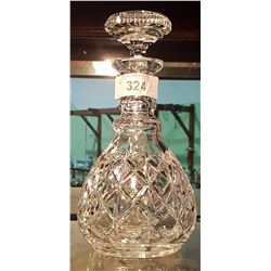 BRILLIANT CUT CRYSTAL DECANTER