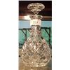 Image 1 : BRILLIANT CUT CRYSTAL DECANTER