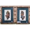 Image 1 : PAIR FRAMED NEEDLEPOINTS