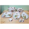 Image 1 : 8 PCS ROYAL WORCESTER "EVESHAM" SERVING DISHES
