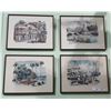 Image 1 : SET OF 4 FRAMED WATER COLOURS OF BARBADOS SIGNED