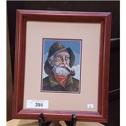 FRAMED NEEDLEPOINT