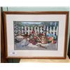 Image 1 : FRAMED NEEDLEPOINT PICTURE