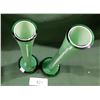 Image 2 : PAIR CASED ART GLASS BUD VASES