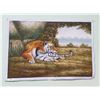 Image 1 : UNFRAMED OIL ON CANVAS SIGNED MCDONALD
