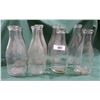 Image 1 : 8 VINTAGE MILK BOTTLES