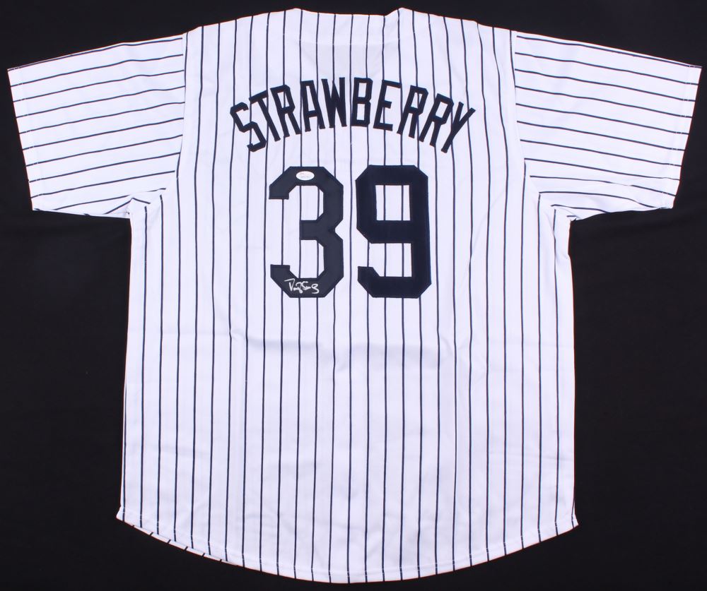 darryl strawberry signed jersey