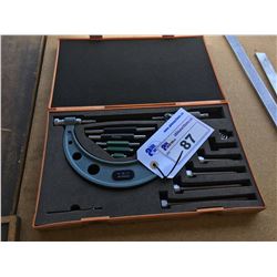 MITUTOYO 0-6 .001 MICROMETER SET