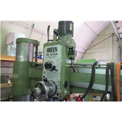 OOYA RADIAL DRILL RE-1225H #5 SPINDLE (RADIAL DRILL WITH TABLE)
