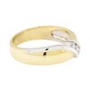Image 1 : 0.20 ctw Diamond Ring - 14KT Yellow and White Gold