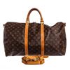 Image 1 : Louis Vuitton Monogram Canvas Leather Keepall 50 cm Bandouliere Duffle Bag
