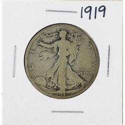 1919 Walking Liberty Half Dollar Silver Coin