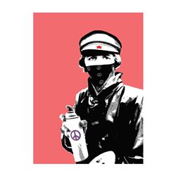 Bandana Man with Paint Can by Ringo Starr