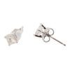 Image 2 : 0.45 ctw Diamond Earrings - 14KT White Gold
