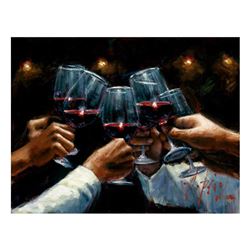 For a Better Life Red Wine with Lights by Perez, Fabian