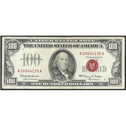 1966 $100 Legal Tender Note