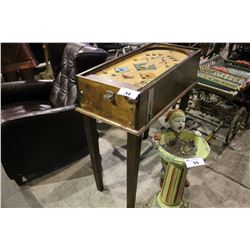 ANTIQUE WOODEN PINBALL MACHINE