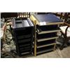 Image 1 : HAIR DRESSERS ORGANIZER AND SHELVING UNIT