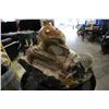 Image 2 : LARGE GREEN ONYX SCULPTURE WITH THREE DOLPHINS