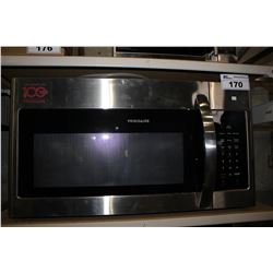 FRIGIDAIRE STAINLESS STEEL OVER RANGE MICROWAVE