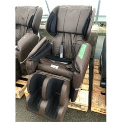 BROWN BEST MASSAGE ZERO GRAVITY FULL BODY MASSAGE CHAIR - AS-IS/NEEDS REPAIR