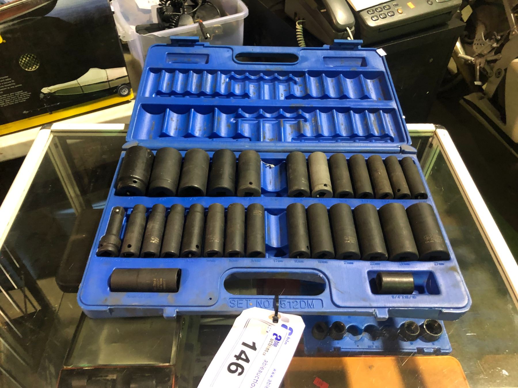 ASSORTED GP IMPACT SOCKETS IN CASE